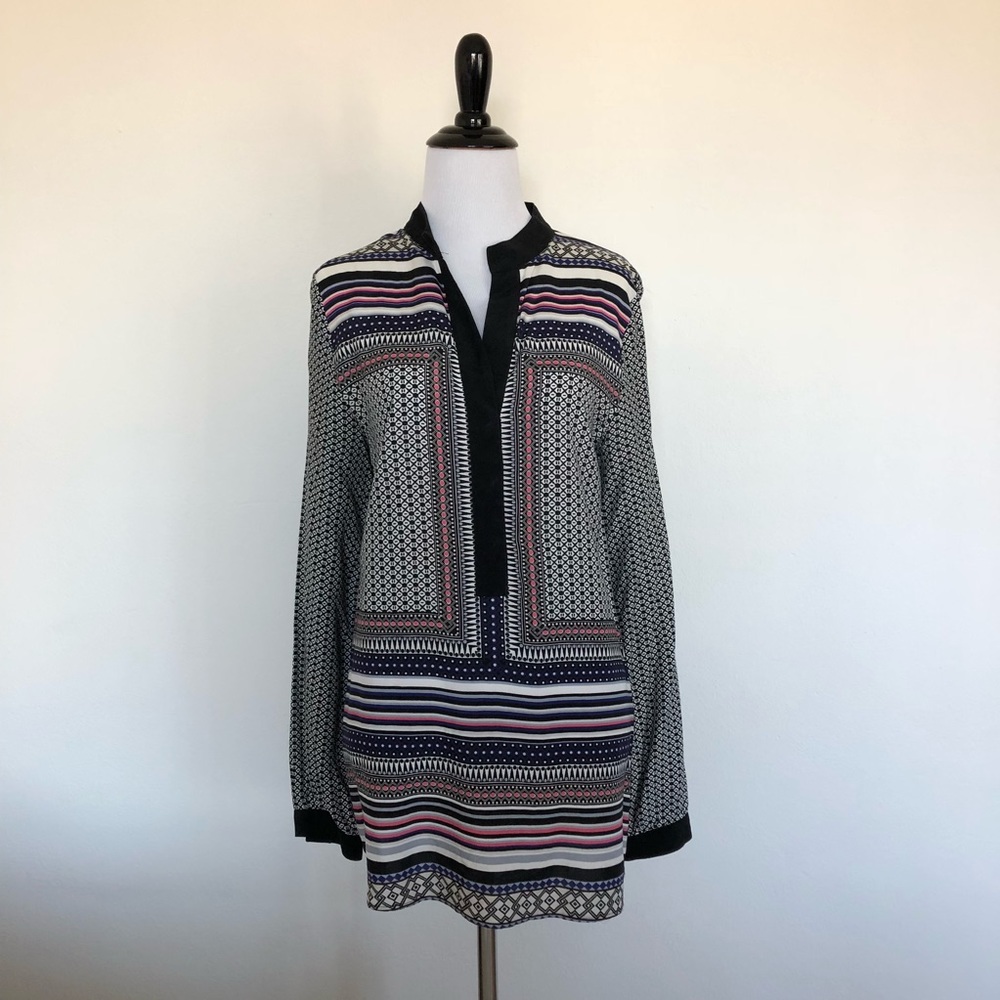 H&M tunic in multi color print